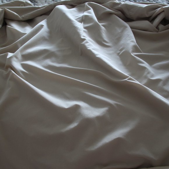 VTG 90s United Colors of Benetton Cream Barrel Spring Coat Size IT38 - Picture 8 of 9